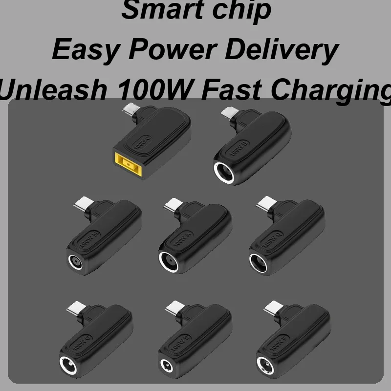 100W DC to USB C PD Power Adapter Converter for LenovoAsusHp DellAcer Laptop Charger to 5V 9V 20V Type C Charger Connector
100W DC to USB C PD Power Adapter Converter for LenovoAsusHp DellAcer Laptop Charger to 5V 9V 20V Type C Charger Connector