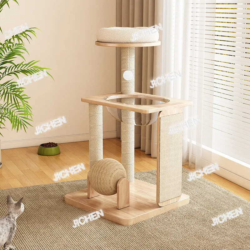 XTZZ Cat Climbing Frame Cat Litter Integrated Does Not Occupy An Area Scratching Board Space Capsule Cat Scratching Column
XTZZ Cat Climbing Frame Cat Litter Integrated Does Not Occupy An Area Scratching Board Space Capsule Cat Scratching Column