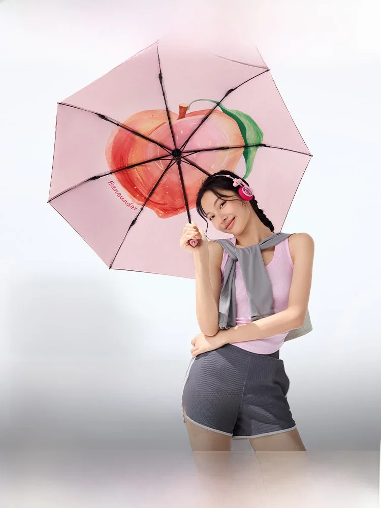 Bananain Ladies Sunade Umbrella UV Protection Double Layer Rain And Sun Dual Use Bla Umbrella Folding Solar Umbrella
Bananain Ladies Sunade Umbrella UV Protection Double Layer Rain And Sun Dual Use Bla Umbrella Folding Solar Umbrella