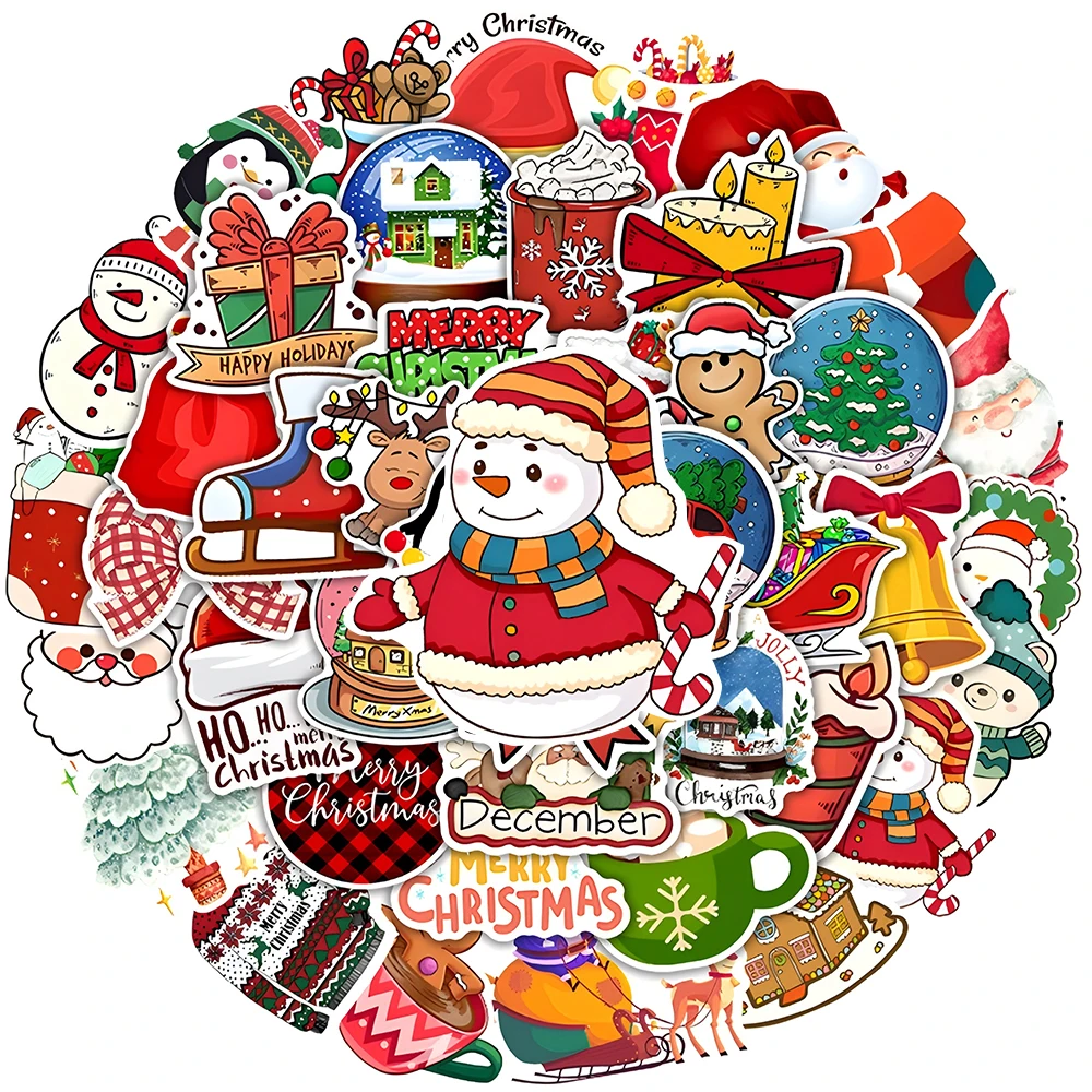 10/30/50pcs Vintage Christmas Cartoon Stickers Aesthetic Decorative Phone Cases Laptop Cute Santa Snowman Sticker Toys Gifts
10/30/50pcs Vintage Christmas Cartoon Stickers Aesthetic Decorative Phone Cases Laptop Cute Santa Snowman Sticker Toys Gifts