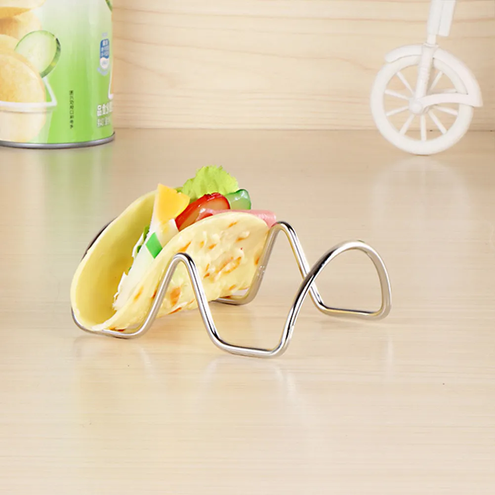 2Pcs Stainless Steel Taco Stand Rustproof Food Rack for Tacos Pizza Pancakes Cookies Stackable Dishwasher Safe Elegant Serving
2Pcs Stainless Steel Taco Stand Rustproof Food Rack for Tacos Pizza Pancakes Cookies Stackable Dishwasher Safe Elegant Serving