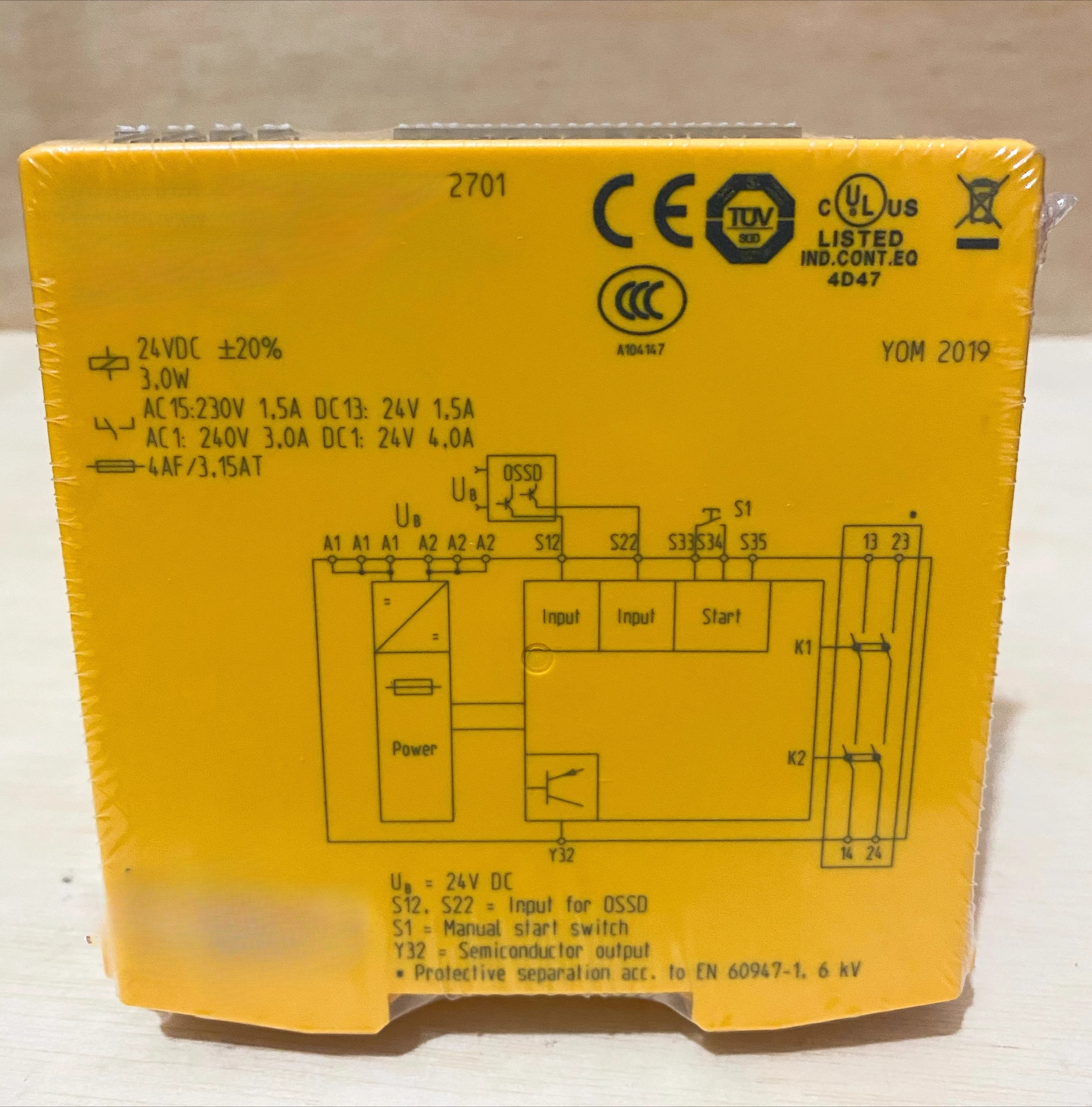 C1 C2 C1HT Safety Relay Set 710001 710002 710900 High-Quality Compatible Replacement for Electric Equipment
C1 C2 C1HT Safety Relay Set 710001 710002 710900 High-Quality Compatible Replacement for Electric Equipment