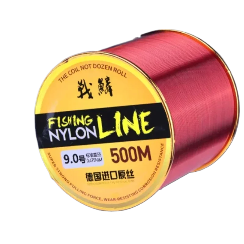 500m Nylon Fishing Line Super Strong Mainline Tippet Nylon Fish Line De Pesca Wear Resistant Rock Sea Telescopic Fish Line
500m Nylon Fishing Line Super Strong Mainline Tippet Nylon Fish Line De Pesca Wear Resistant Rock Sea Telescopic Fish Line