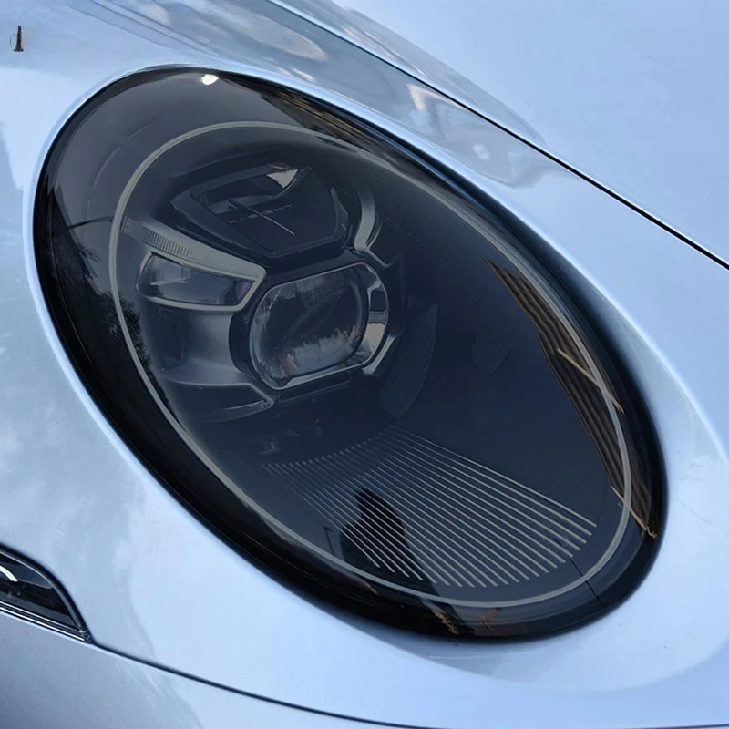 2 Pcs Car Headlight Protective Film Smoked Black Tint Wrap Vinyl Transparent TPU Sticker For Porsche 911 992 2019 2020 2021
2 Pcs Car Headlight Protective Film Smoked Black Tint Wrap Vinyl Transparent TPU Sticker For Porsche 911 992 2019 2020 2021