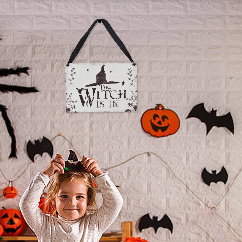Halloween Horror Art Door Decors Wooden Witch Hat Hanging Decorations DIY Halloween Home Garden Party Props Background Ornaments
Halloween Horror Art Door Decors Wooden Witch Hat Hanging Decorations DIY Halloween Home Garden Party Props Background Ornaments