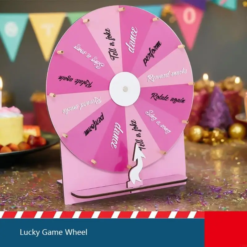 Rotatable Wooden Roulette Wheel Erasable Wooden Prize Wheel For Classroom Game Birthday Wedding Festival Gatherings 24BD
Rotatable Wooden Roulette Wheel Erasable Wooden Prize Wheel For Classroom Game Birthday Wedding Festival Gatherings 24BD
