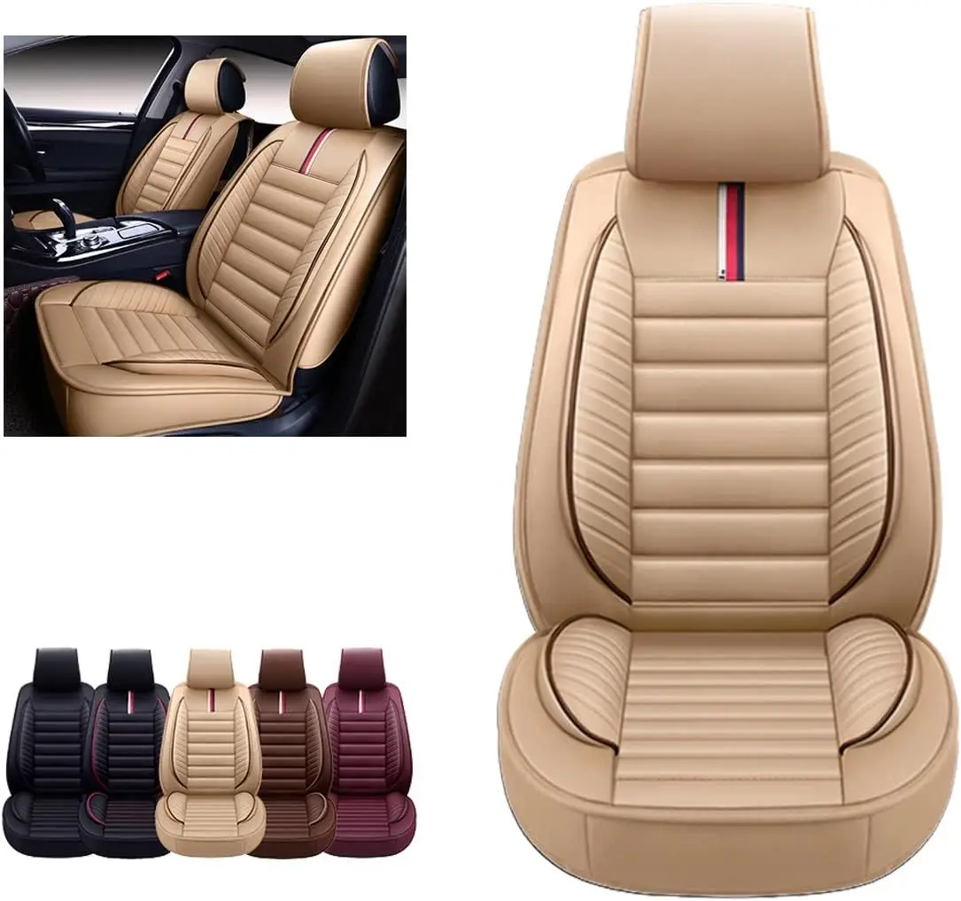 Car Seat Covers Premium Waterproof Faux Leather Cushion Universal Accessories Fit SUV Truck Sedan Automotive Vehicle Interior
Car Seat Covers Premium Waterproof Faux Leather Cushion Universal Accessories Fit SUV Truck Sedan Automotive Vehicle Interior