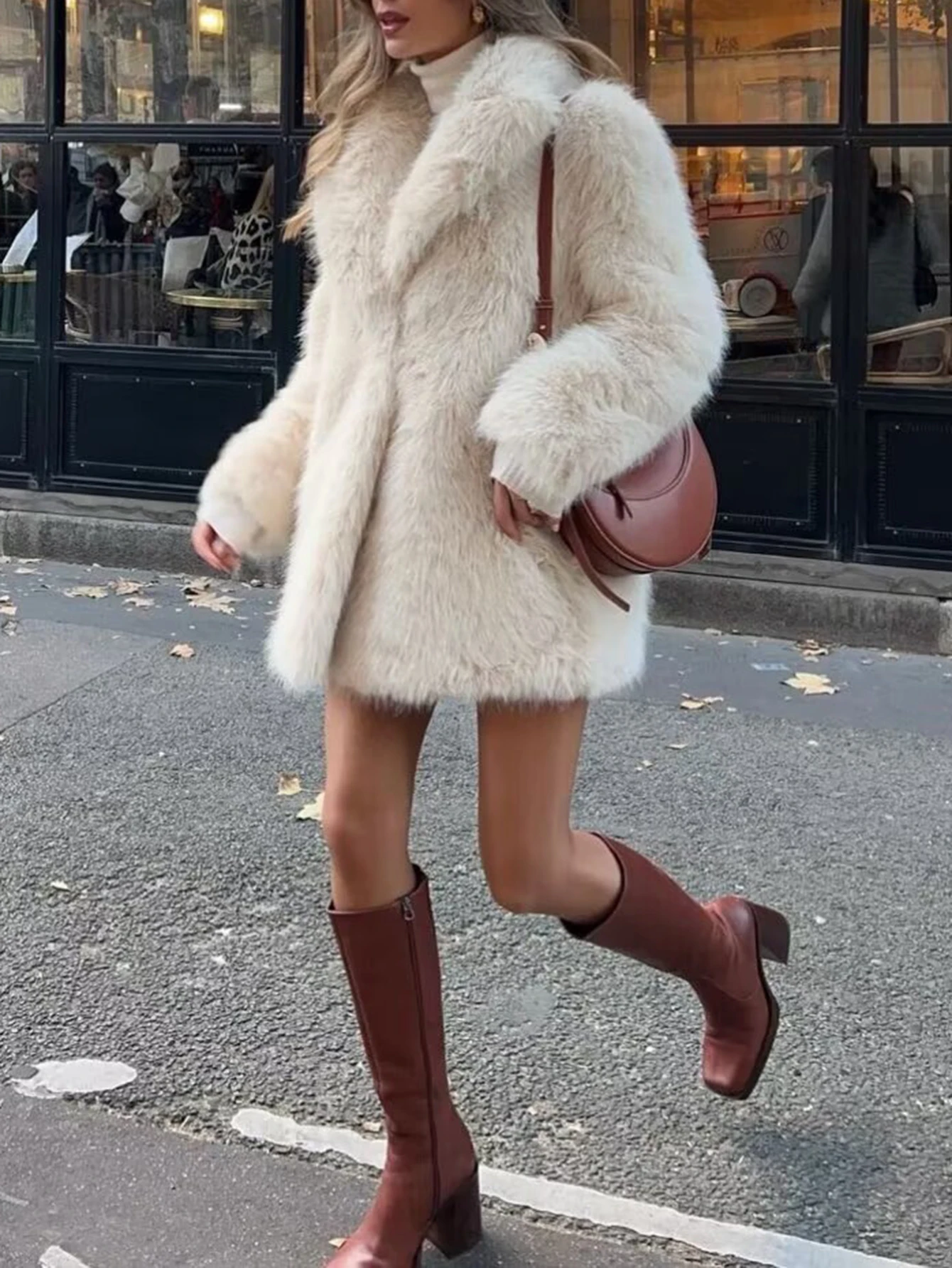 Women's Elegant Fashion Solid Color Coat Long Sleeve Round-Neck Button Front Winter Dating Outerwear
Women's Elegant Fashion Solid Color Coat Long Sleeve Round-Neck Button Front Winter Dating Outerwear