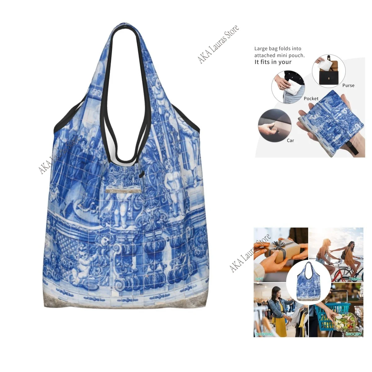 Сумка через плечо с граффити, синяя настенная женская сумка, большая сумка, многоразовая большая сумка
Сумка через плечо с граффити, синяя настенная женская сумка, большая сумка, многоразовая большая сумка