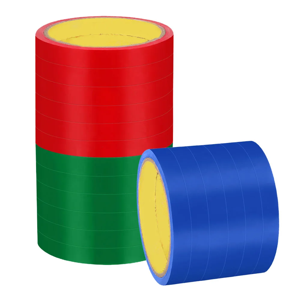 24 Rolls Bag Sealing Tape Packing Tapes Packaging Strips Refills High Adhesive Strength Temperature Resistant Red Green Blue 
24 Rolls Bag Sealing Tape Packing Tapes Packaging Strips Refills High Adhesive Strength Temperature Resistant Red Green Blue