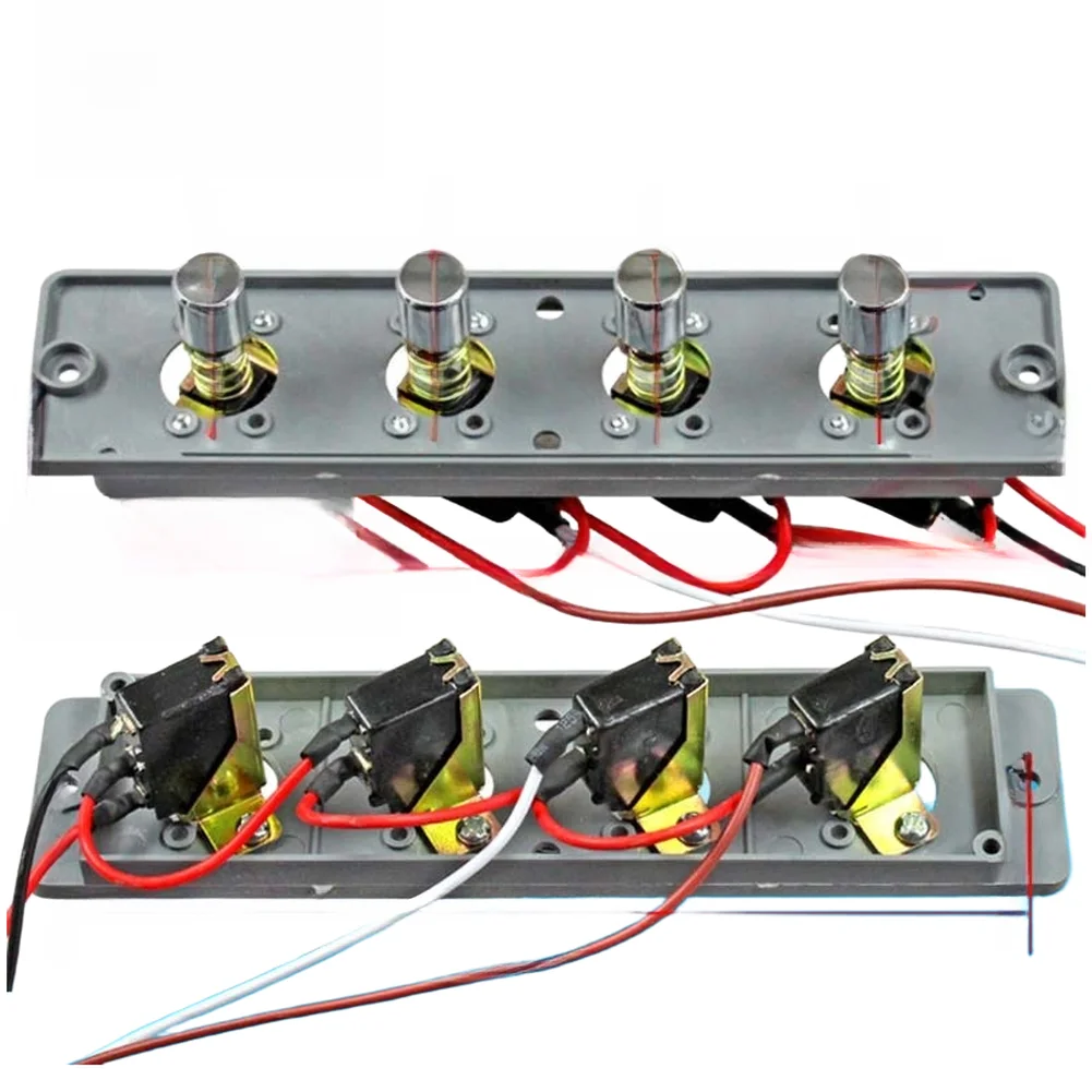 Range Hood Switch Button Replacement Silver 4-Key 5-Key Controller Panel for Standard Hood Integration 12x1.5x3.9cm
Range Hood Switch Button Replacement Silver 4-Key 5-Key Controller Panel for Standard Hood Integration 12x1.5x3.9cm