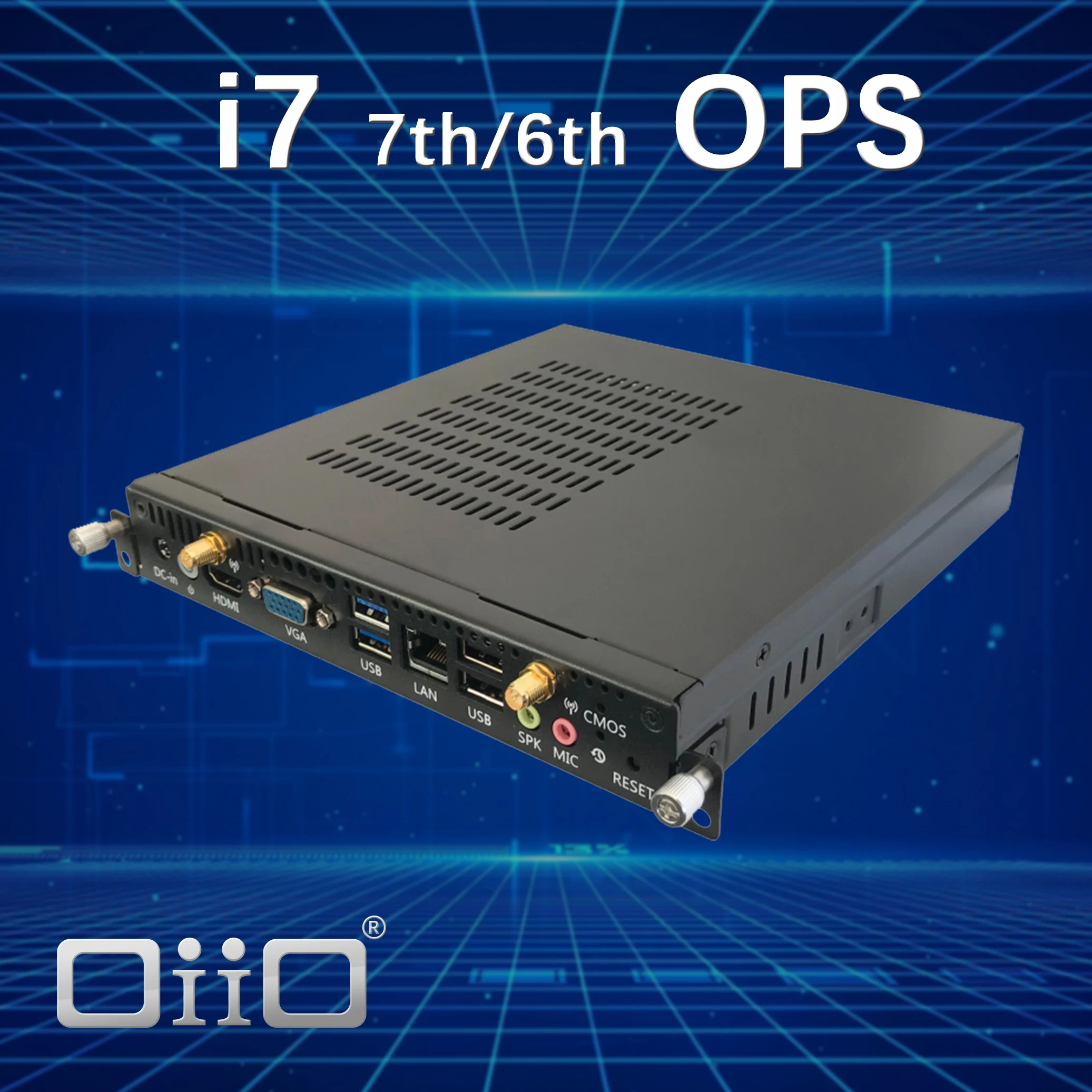 Мини-компьютер OPS i7 6-го поколения, Intel Core Φ, процессор Windows 11 Pro для конференций, учебный экран, встроенный хост-модуль SSD
Мини-компьютер OPS i7 6-го поколения, Intel Core Φ, процессор Windows 11 Pro для конференций, учебный экран, встроенный хост-модуль SSD