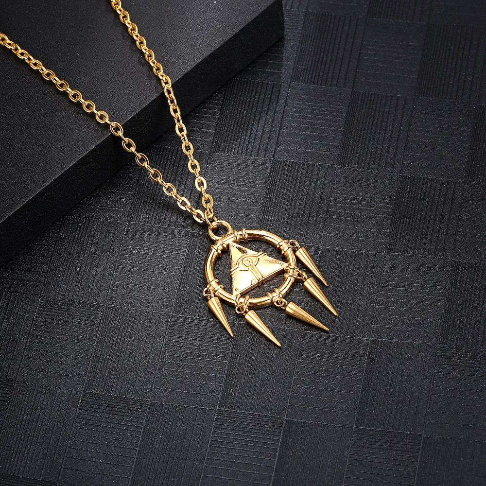 Stainless Steel Anime Millennium Wisdom Wheel Cosplay Pendant Necklace Jewelry Gift
Stainless Steel Anime Millennium Wisdom Wheel Cosplay Pendant Necklace Jewelry Gift