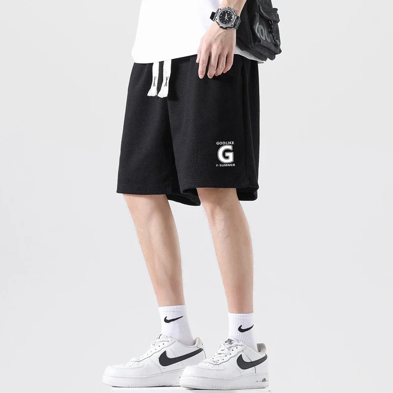 Waffle Men's Shorts Men's Capris Athletic Pants Casual Pants Men's Pants Thin Style
Waffle Men's Shorts Men's Capris Athletic Pants Casual Pants Men's Pants Thin Style