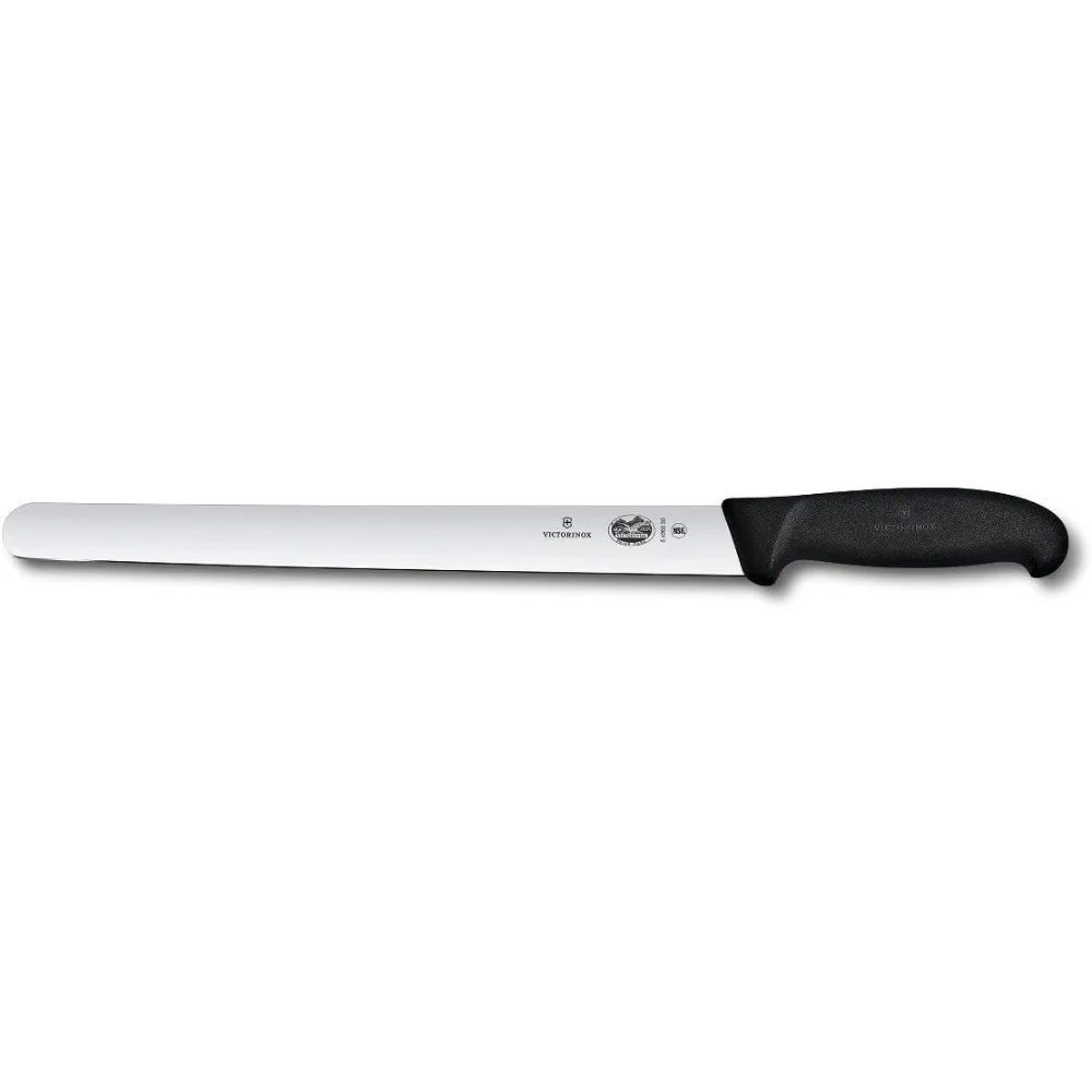 12-Inch Straight Edge Slicing Knife with Black Handle
12-Inch Straight Edge Slicing Knife with Black Handle