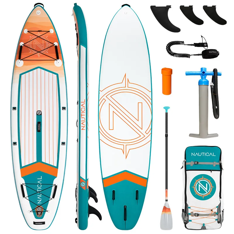 Nautical Inflatable Double-Layer SUP Paddle Board Outdoor Surfboard
Nautical Inflatable Double-Layer SUP Paddle Board Outdoor Surfboard
