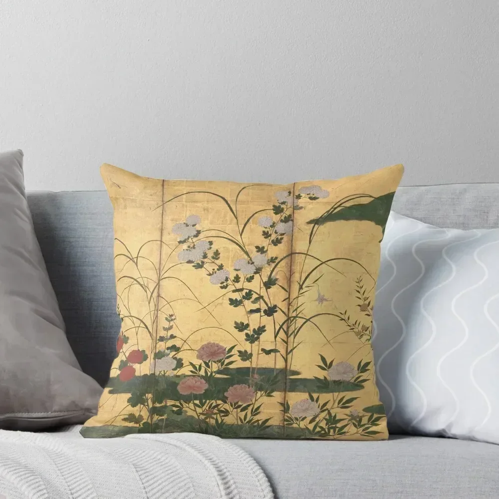 Flowers and Grasses of the Four Seasons Throw Pillow Luxury Pillow Case Luxury Pillow Cover
Flowers and Grasses of the Four Seasons Throw Pillow Luxury Pillow Case Luxury Pillow Cover