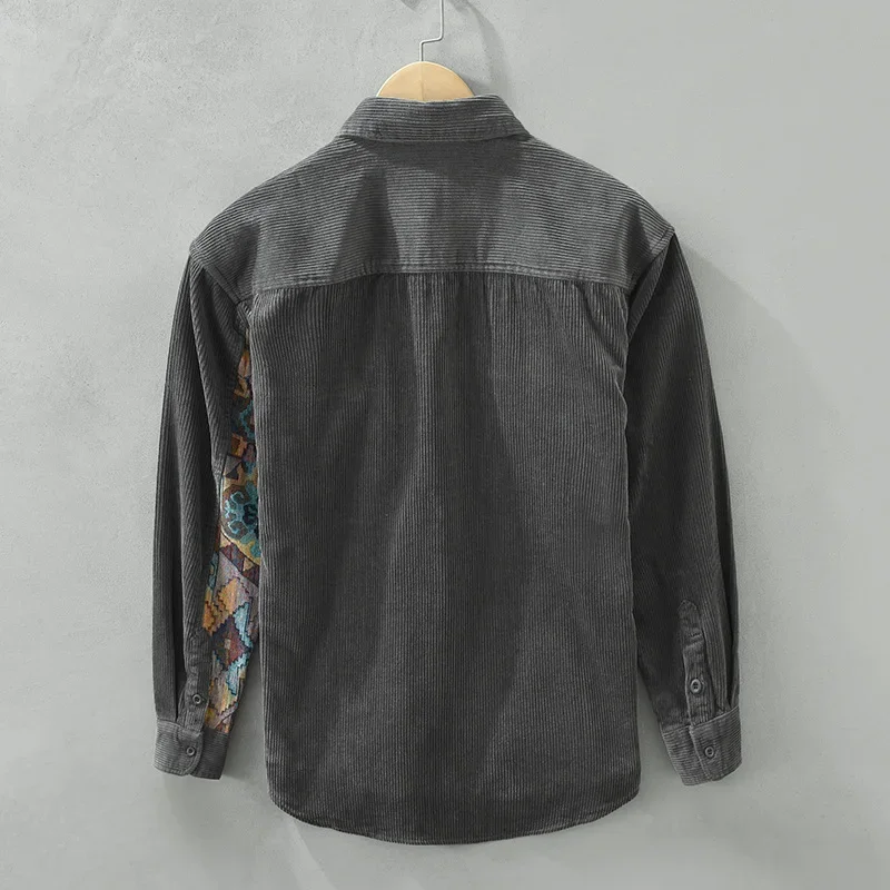 6938 Japan Style Retro Long Sleeve Shirt For Men Fashion Versatile Casual Literary Loose Chic Patchwork Pocket Handsome Blouses
6938 Japan Style Retro Long Sleeve Shirt For Men Fashion Versatile Casual Literary Loose Chic Patchwork Pocket Handsome Blouses