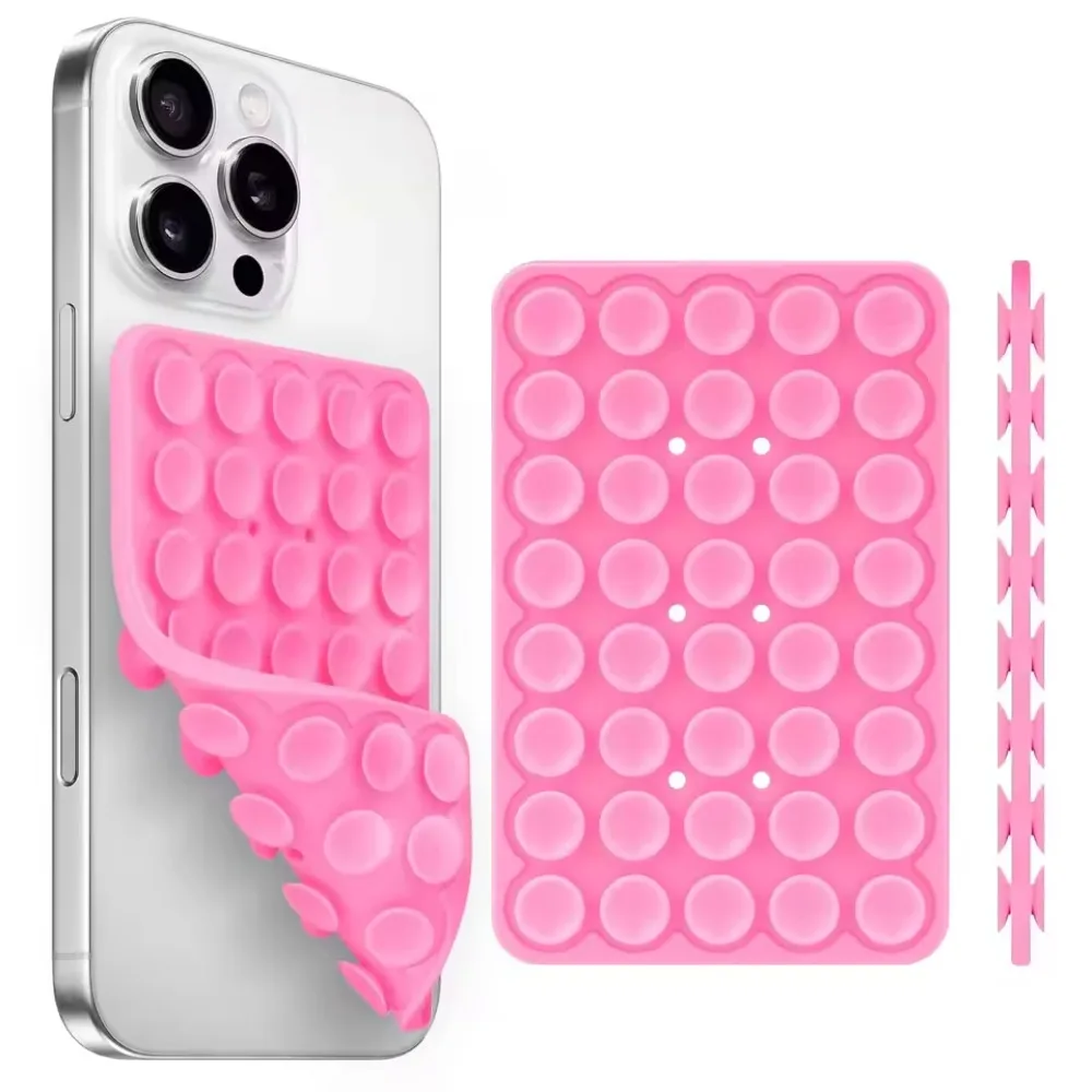 1Pc Silicone Suction Cup Phone Holde Multifunctional Fixed Anti-slip Mobile Fixture Double Sided Detachable Phone Rubber Sucker
1Pc Silicone Suction Cup Phone Holde Multifunctional Fixed Anti-slip Mobile Fixture Double Sided Detachable Phone Rubber Sucker