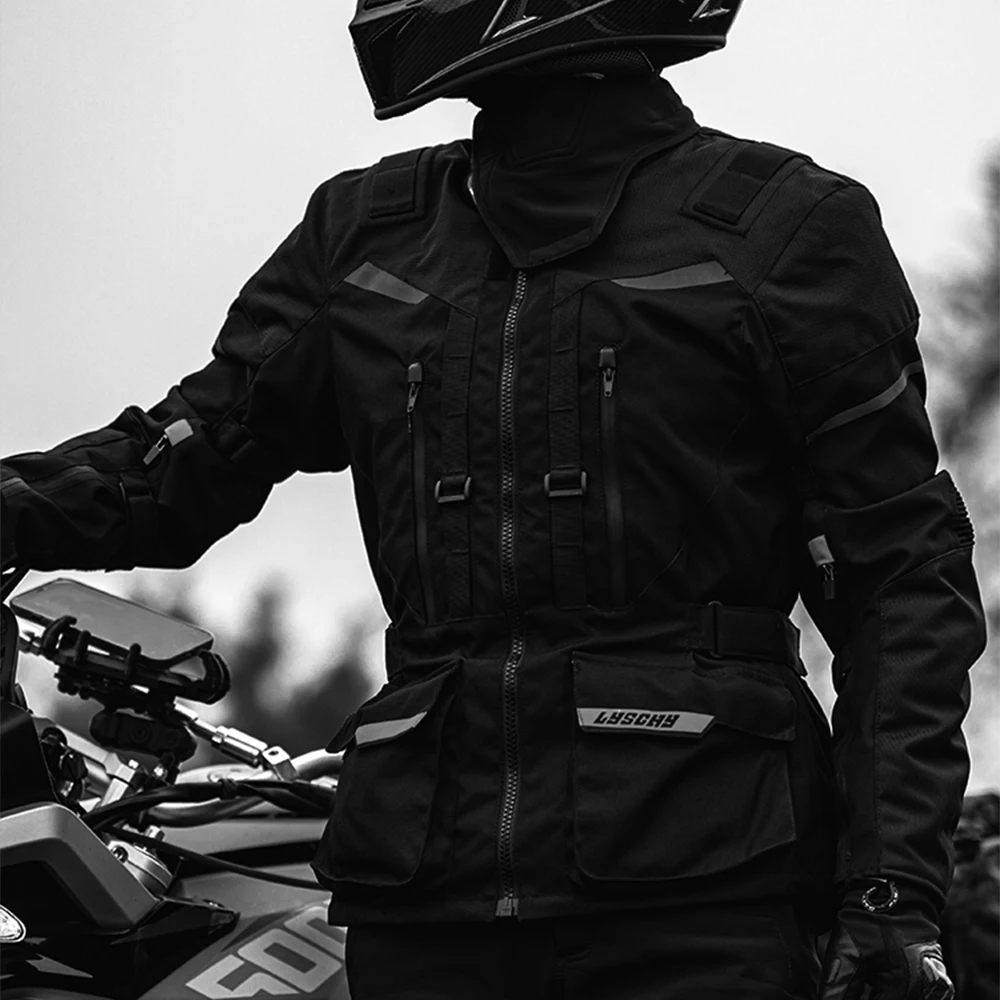 LYSCHY New Men's Motorcycle Riding Jacket Waterproof Motorcyclist Pants Warm Rally Suit Motor Racing Jacket CE Protective Gear 
LYSCHY New Men's Motorcycle Riding Jacket Waterproof Motorcyclist Pants Warm Rally Suit Motor Racing Jacket CE Protective Gear