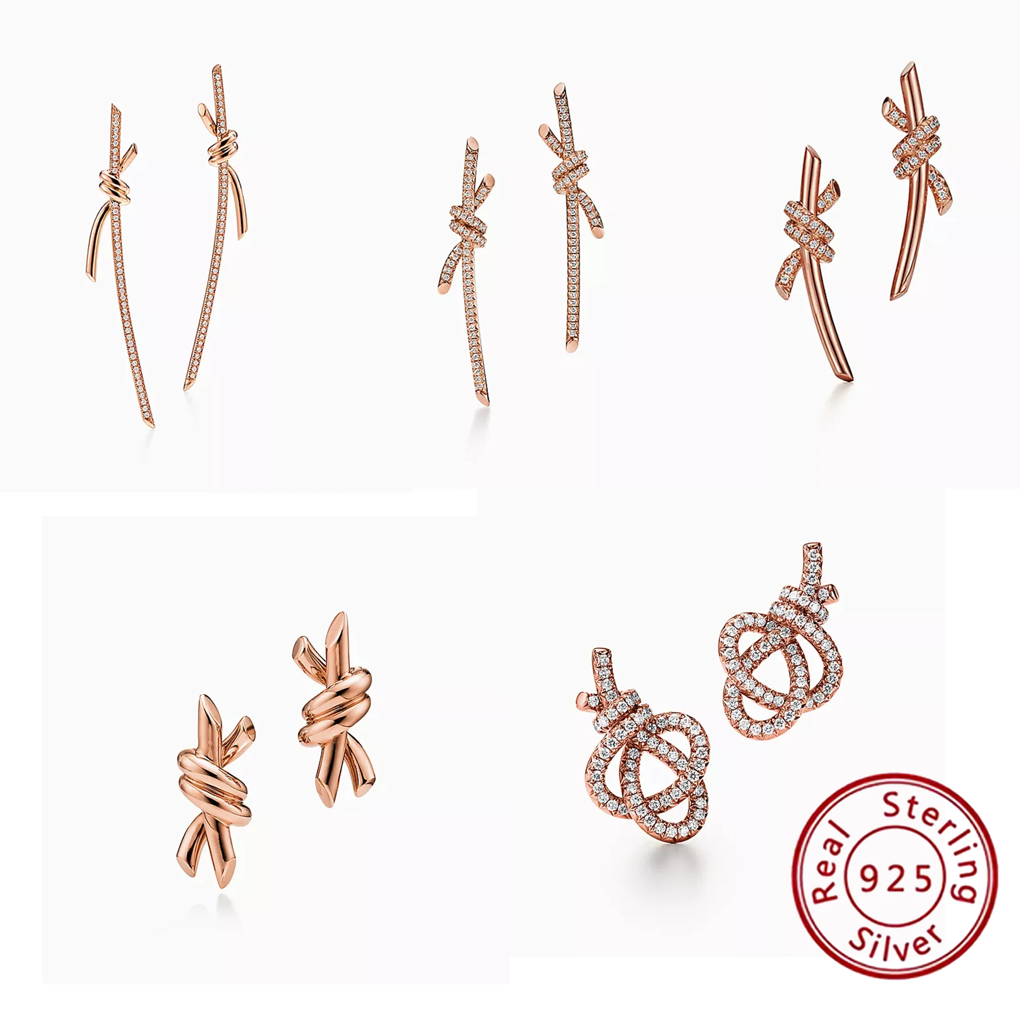 Серьги из чистого серебра s925 с узлом из розового золота, элитный темперамент, классическая элегантность, усиление очарования, женские украшения
Серьги из чистого серебра s925 с узлом из розового золота, элитный темперамент, классическая элегантность, усиление очарования, женские украшения
