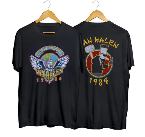 Футболка унисекс Van Halen Tour Of The World 1984, высококачественная хлопковая мужская одежда, уличная одежда
Футболка унисекс Van Halen Tour Of The World 1984, высококачественная хлопковая мужская одежда, уличная одежда