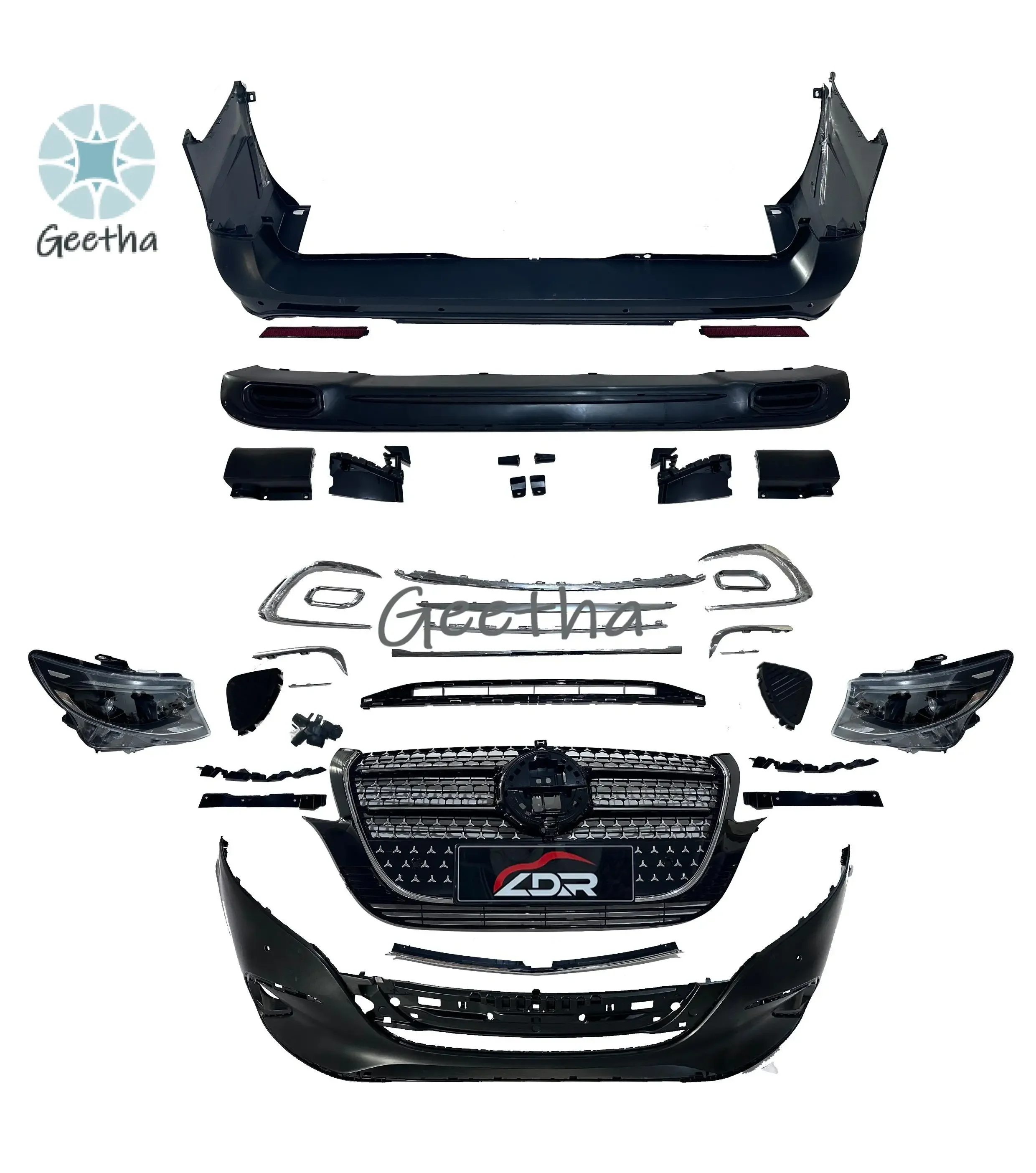 2024 New arrival for Mercedes Benz Vclass W447 2014-2023 facelift to 2024 V220d V300d new style bodykit high quality headlight
2024 New arrival for Mercedes Benz Vclass W447 2014-2023 facelift to 2024 V220d V300d new style bodykit high quality headlight