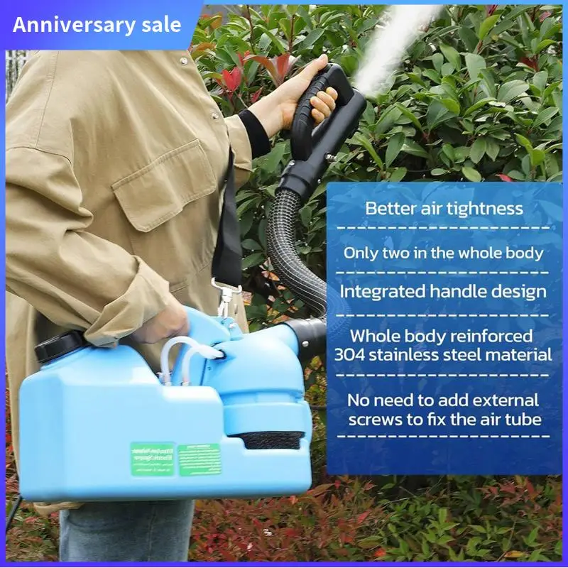 AD23-Electric ULV Fogger Sprayer, Portable Ultra Low Mist Fogger Sprayer For Indoor And Outdoor Use(7L)
AD23-Electric ULV Fogger Sprayer, Portable Ultra Low Mist Fogger Sprayer For Indoor And Outdoor Use(7L)