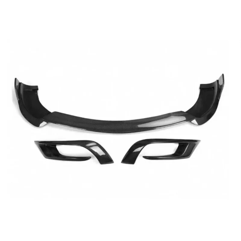 Real Carbon Fiber Front Bumper Lip Spoiler Kit
Real Carbon Fiber Front Bumper Lip Spoiler Kit