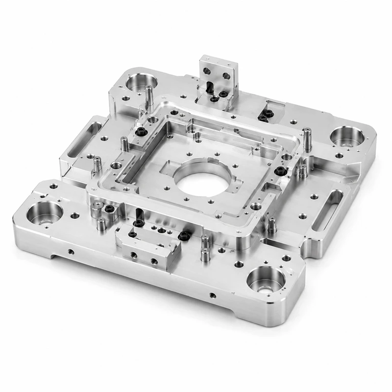 Custom Aluminum Alloy Semiconductor Tooling Components CNC Milled Parts Manufacturing Services
Custom Aluminum Alloy Semiconductor Tooling Components CNC Milled Parts Manufacturing Services