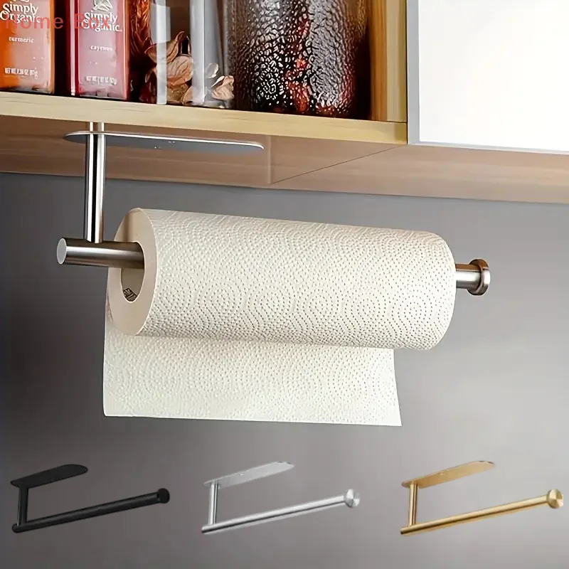 Self Adhesive Tssue Holder Punch-free Roll Paper Holder Kitchen Hook Storage Holder Stainless Steel Wall Mount Towel Rack
Self Adhesive Tssue Holder Punch-free Roll Paper Holder Kitchen Hook Storage Holder Stainless Steel Wall Mount Towel Rack