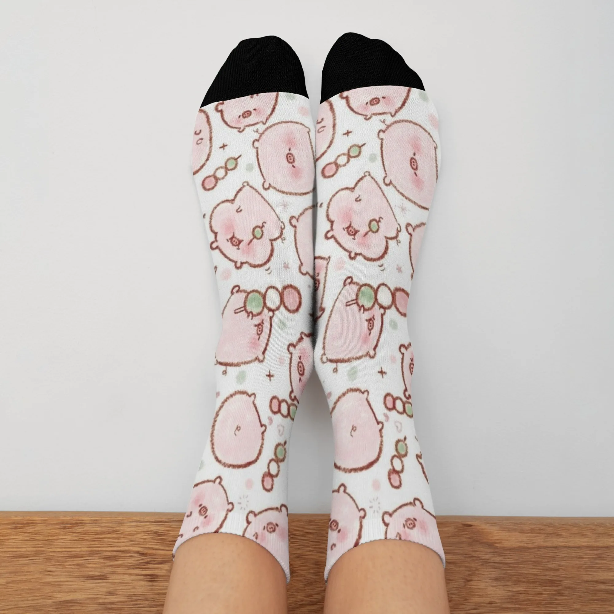 Cute little pig Happy Men's Socks Novelty Funny Compression Socks Harajuku Retro Style Casual Fashion Sports Socks Gift
Cute little pig Happy Men's Socks Novelty Funny Compression Socks Harajuku Retro Style Casual Fashion Sports Socks Gift