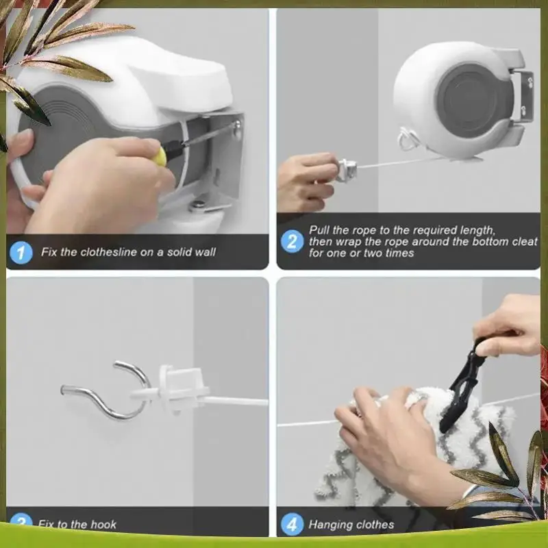 Reliable-Outdoor Camping Clothesline Retractable Clothesline Drying Rope Sturdy Construction Clothes Drying Rope For Bathroom
Reliable-Outdoor Camping Clothesline Retractable Clothesline Drying Rope Sturdy Construction Clothes Drying Rope For Bathroom