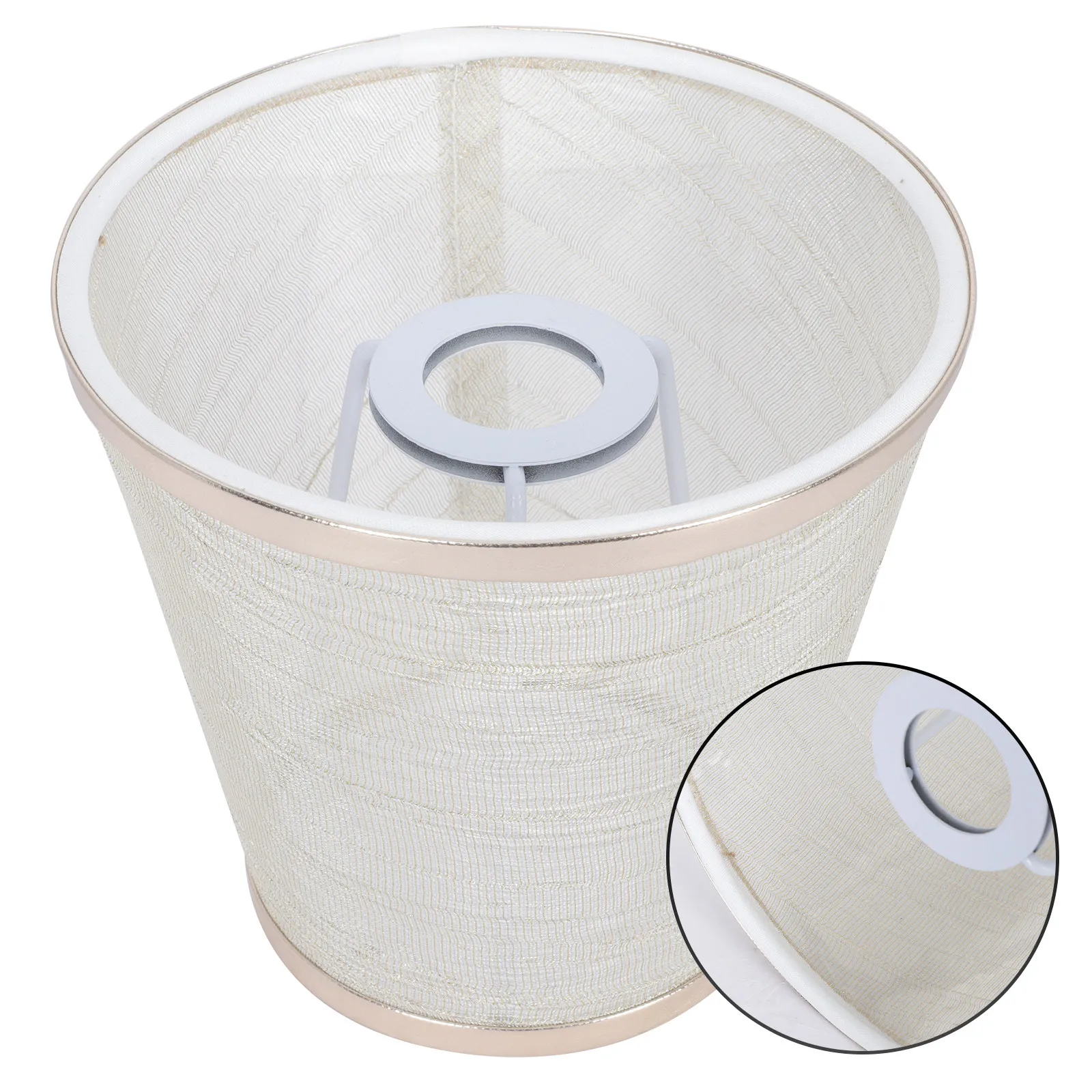 Premium Cloth Lamp Shade Replacement for Bedroom Living Room Wall Light Cover Decor Accessory Warm Diffuse Lighting Elegant
Premium Cloth Lamp Shade Replacement for Bedroom Living Room Wall Light Cover Decor Accessory Warm Diffuse Lighting Elegant