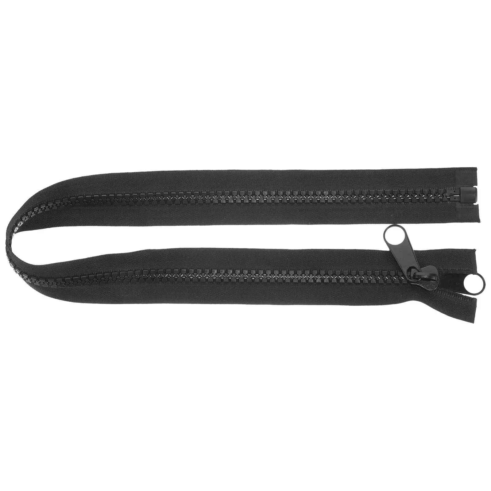 Reversible Resin Zipper 60cm Double Sided Inner Outer Pull Lock for Sewing Projects DIY Crafts Clothing Costume Decorating
Reversible Resin Zipper 60cm Double Sided Inner Outer Pull Lock for Sewing Projects DIY Crafts Clothing Costume Decorating