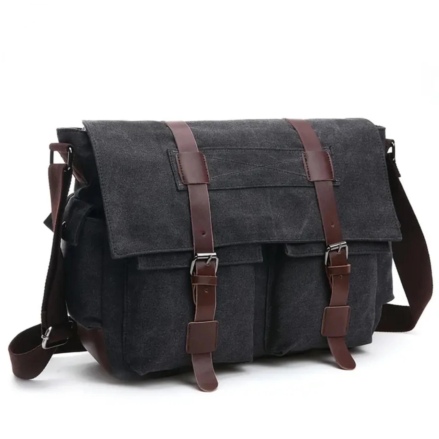Stylish and versatile large crossbody bag with decorative buckle, ideal for students travelers. Zipper closure ensures secur
Stylish and versatile large crossbody bag with decorative buckle, ideal for students travelers. Zipper closure ensures secur