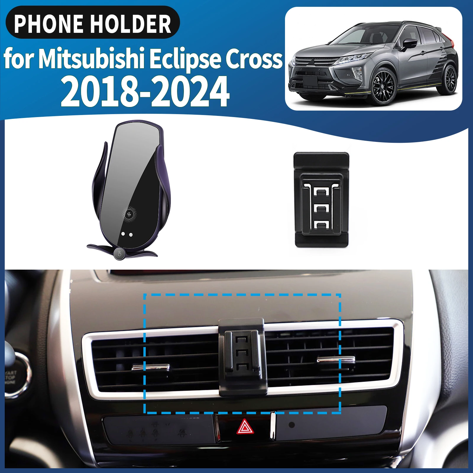 fit for Mitsubishi Eclipse Cross 2018-2024 Car Phone Holder Mount Vehicle-Specific GPS Navigation Easy Installation accessoires
fit for Mitsubishi Eclipse Cross 2018-2024 Car Phone Holder Mount Vehicle-Specific GPS Navigation Easy Installation accessoires