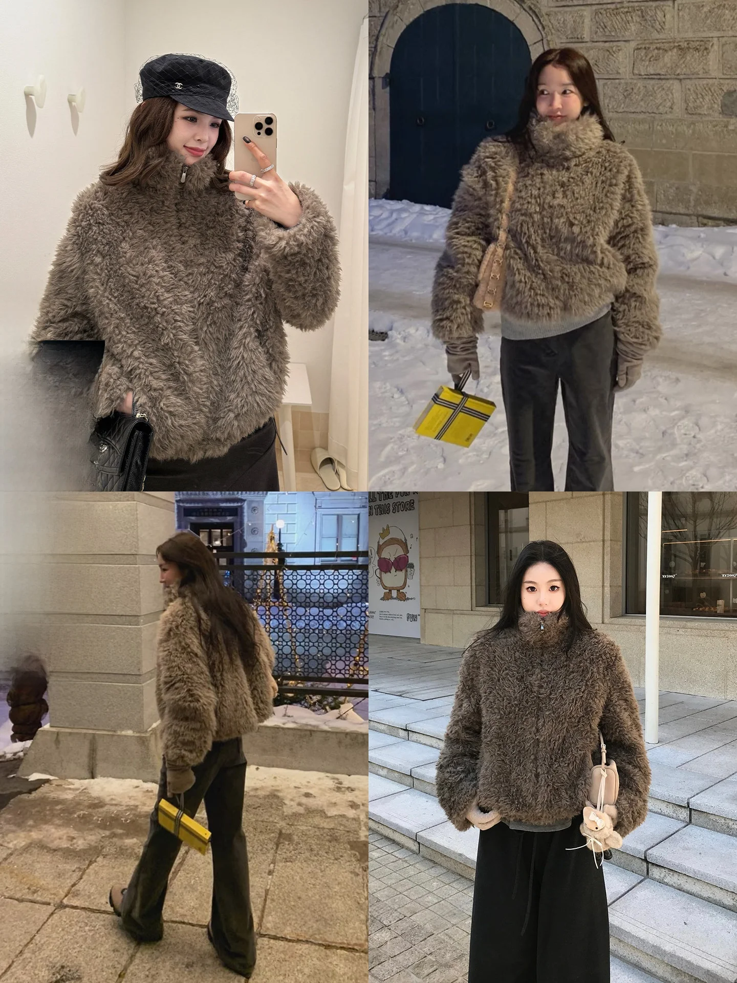 Женская зимняя теплая куртка Xzichic в стиле ретро из искусственного меха с воротником-стойкой, винтажная, с длинными рукавами, на молнии
Женская зимняя теплая куртка Xzichic в стиле ретро из искусственного меха с воротником-стойкой, винтажная, с длинными рукавами, на молнии