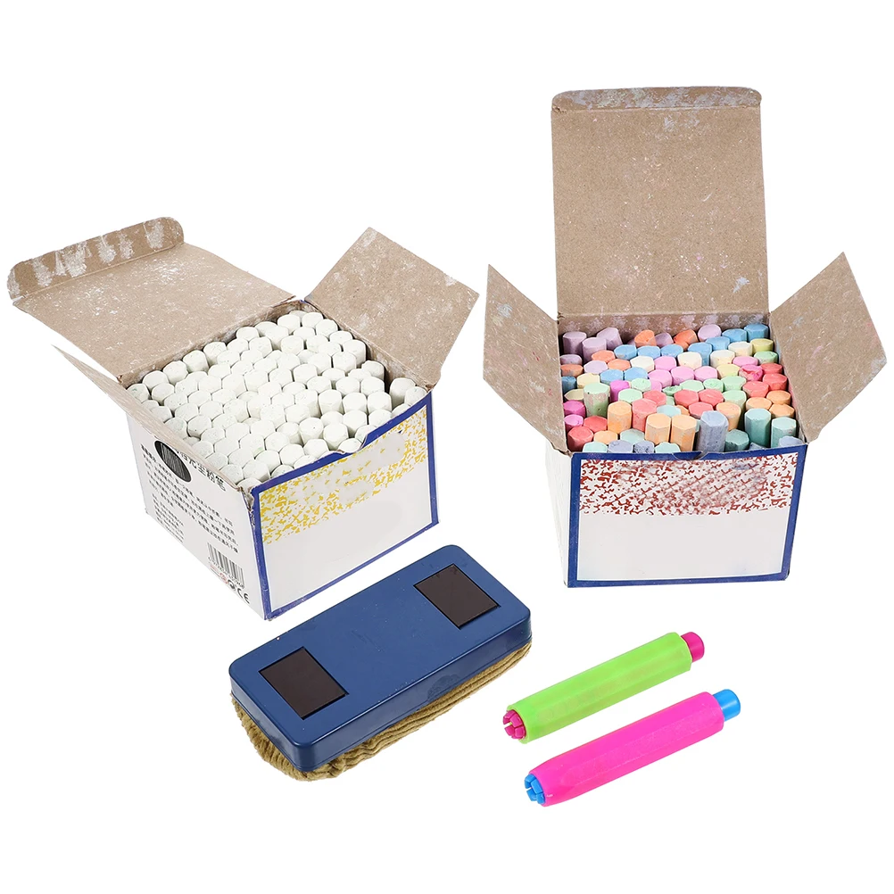 1 set Colorful White for Chalkboard Writing Teaching Tools Includes 2 Holders 1 Eraser Classroom Home Use for Kids
1 set Colorful White for Chalkboard Writing Teaching Tools Includes 2 Holders 1 Eraser Classroom Home Use for Kids
