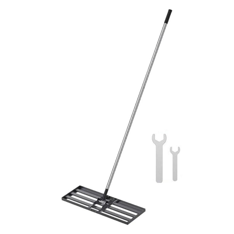 Lawn Leveler 30X10Inch Wide Head with 72 Inch Handle, Metal Tool for Topdressing Smoothing, Soil Leveling and Home Lawn M4YD
Lawn Leveler 30X10Inch Wide Head with 72 Inch Handle, Metal Tool for Topdressing Smoothing, Soil Leveling and Home Lawn M4YD