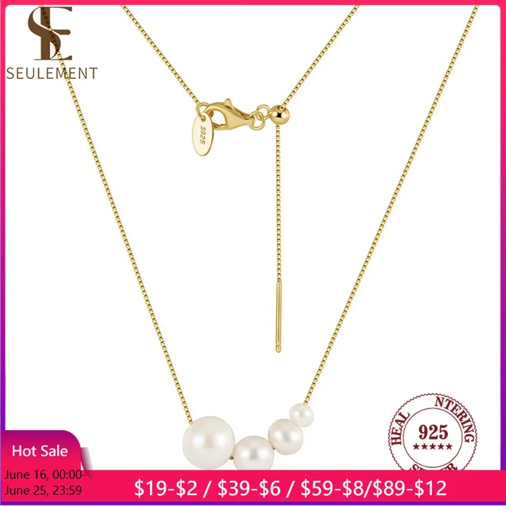 Seulement Four Natural Baroque Pearls Necklace for Women Sterling Silver 925 Pearl Pendant Necklaces Jewelry Accessories
Seulement Four Natural Baroque Pearls Necklace for Women Sterling Silver 925 Pearl Pendant Necklaces Jewelry Accessories