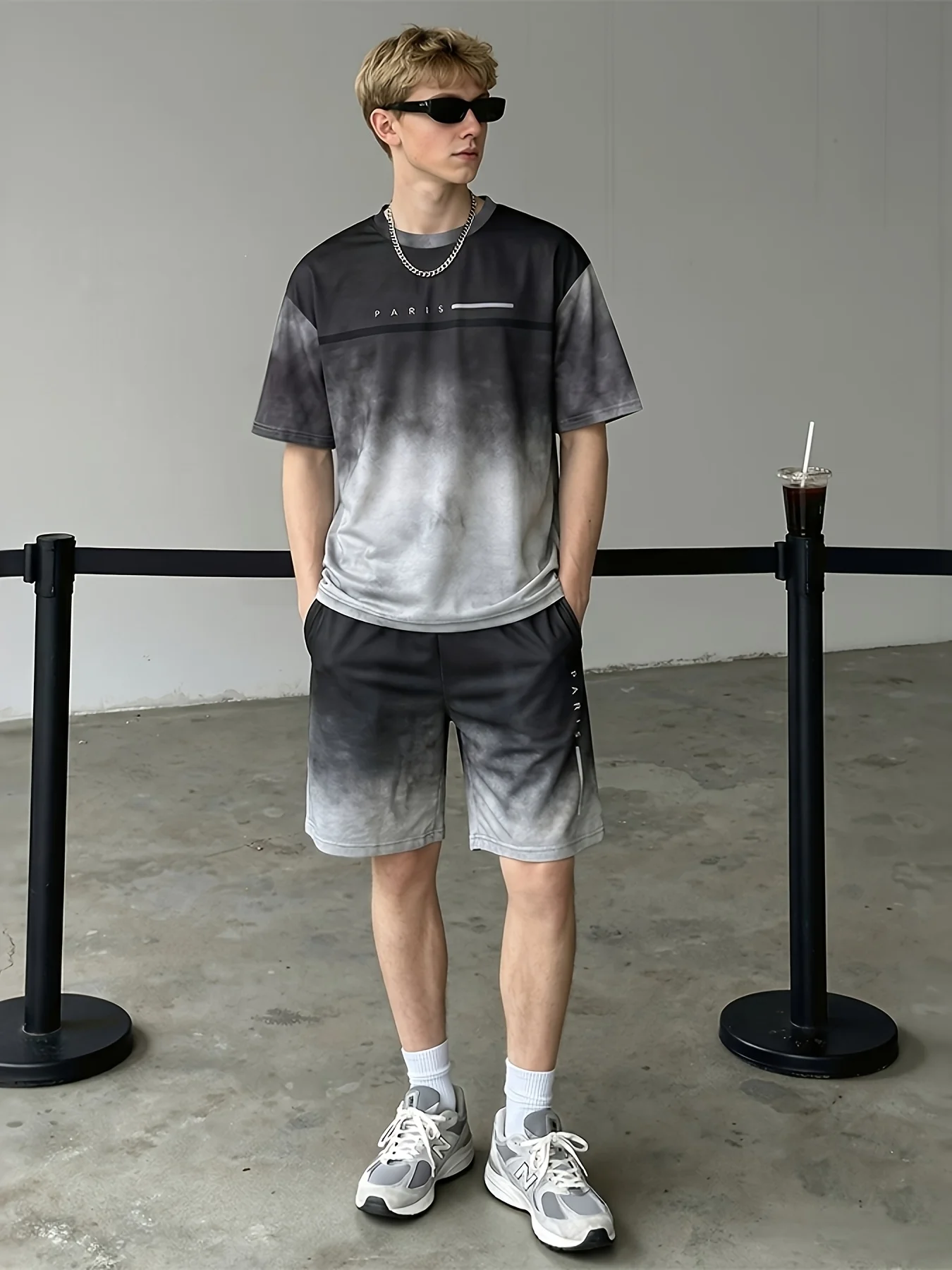 2026 Summer New Men's Short-Sleeved Shorts Set with 3D Letter Pattern Printing - Street Casual Fashion Comfortable and Soft
2026 Summer New Men's Short-Sleeved Shorts Set with 3D Letter Pattern Printing - Street Casual Fashion Comfortable and Soft