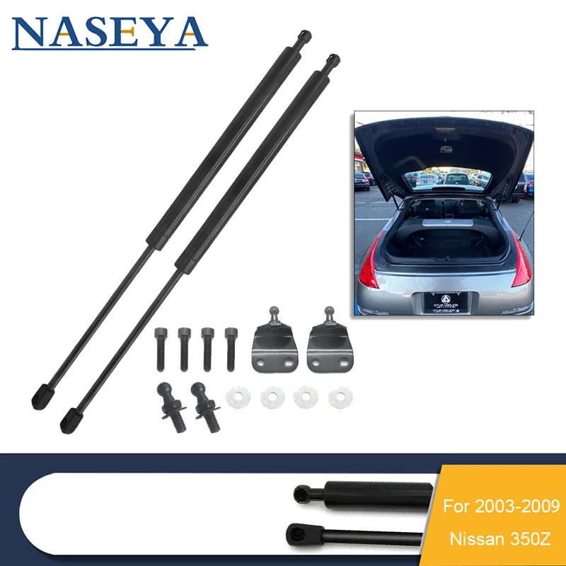 2Pcs/set For Nissan 350Z 35th 2003 2004 2005 2006 2007 2008 2009 Car Rear Trunk Gas Lift Supports Rod Struts Car Accessories
2Pcs/set For Nissan 350Z 35th 2003 2004 2005 2006 2007 2008 2009 Car Rear Trunk Gas Lift Supports Rod Struts Car Accessories