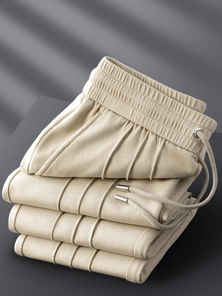 Summer Soft Modal Ice Silk Sports Pants Men's Loose Wide Leg Faion Straight Leg Sweatpants Casual Long Trousers
Summer Soft Modal Ice Silk Sports Pants Men's Loose Wide Leg Faion Straight Leg Sweatpants Casual Long Trousers