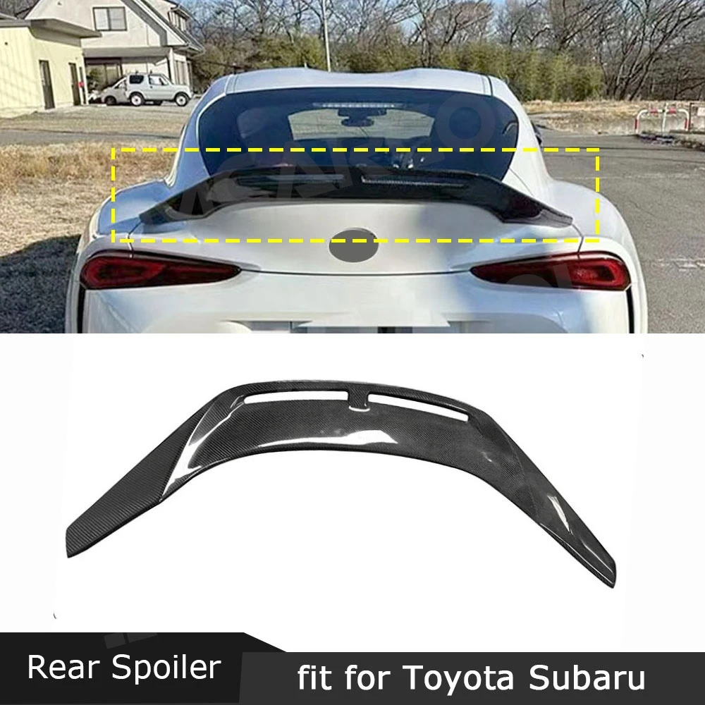 Real Carbon Fiber Car Rear Trunk Spoiler Body Kits Rear Lip Wing Spoiler Car Accessories For Toyota GR86 Subaru BRZ 2022 2023
Real Carbon Fiber Car Rear Trunk Spoiler Body Kits Rear Lip Wing Spoiler Car Accessories For Toyota GR86 Subaru BRZ 2022 2023