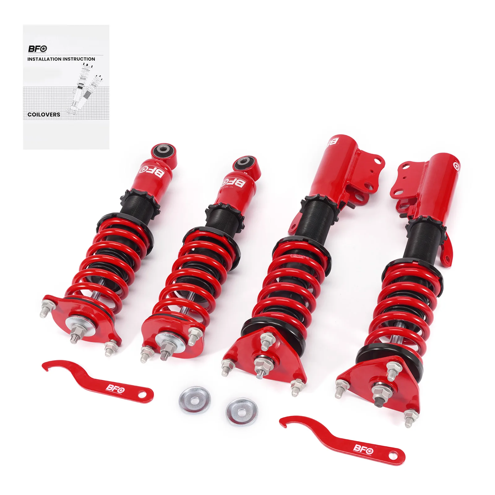 Red Coilovers Suspension Shocks For Mitsubishi Lancer & Ralliart CY2A/CZ4A 08-16
Red Coilovers Suspension Shocks For Mitsubishi Lancer & Ralliart CY2A/CZ4A 08-16