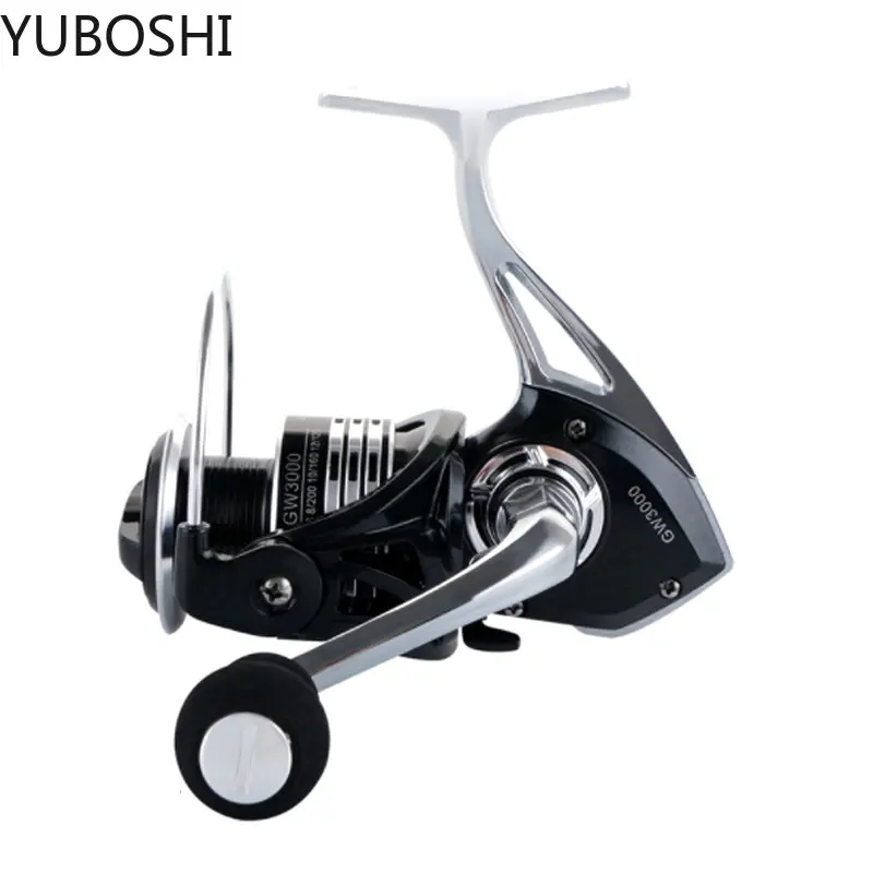 New Lightweight Full Metal Spool Fishing Reel 5.2:1/4.7:1 Gear Ratio Saltwater Bass Spinning Fishing Wheel Tackles
New Lightweight Full Metal Spool Fishing Reel 5.2:1/4.7:1 Gear Ratio Saltwater Bass Spinning Fishing Wheel Tackles