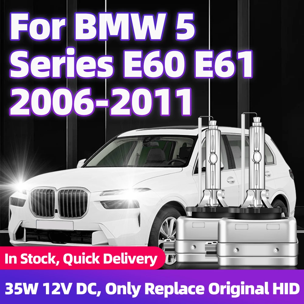 2Pcs For BMW 5 Series E60 E61 2006 2007 2008 2009 2010 2011 Car D1S 6000K 8000K HID Auto Bulbs DC 12V 35W HID xenon Headlights
2Pcs For BMW 5 Series E60 E61 2006 2007 2008 2009 2010 2011 Car D1S 6000K 8000K HID Auto Bulbs DC 12V 35W HID xenon Headlights