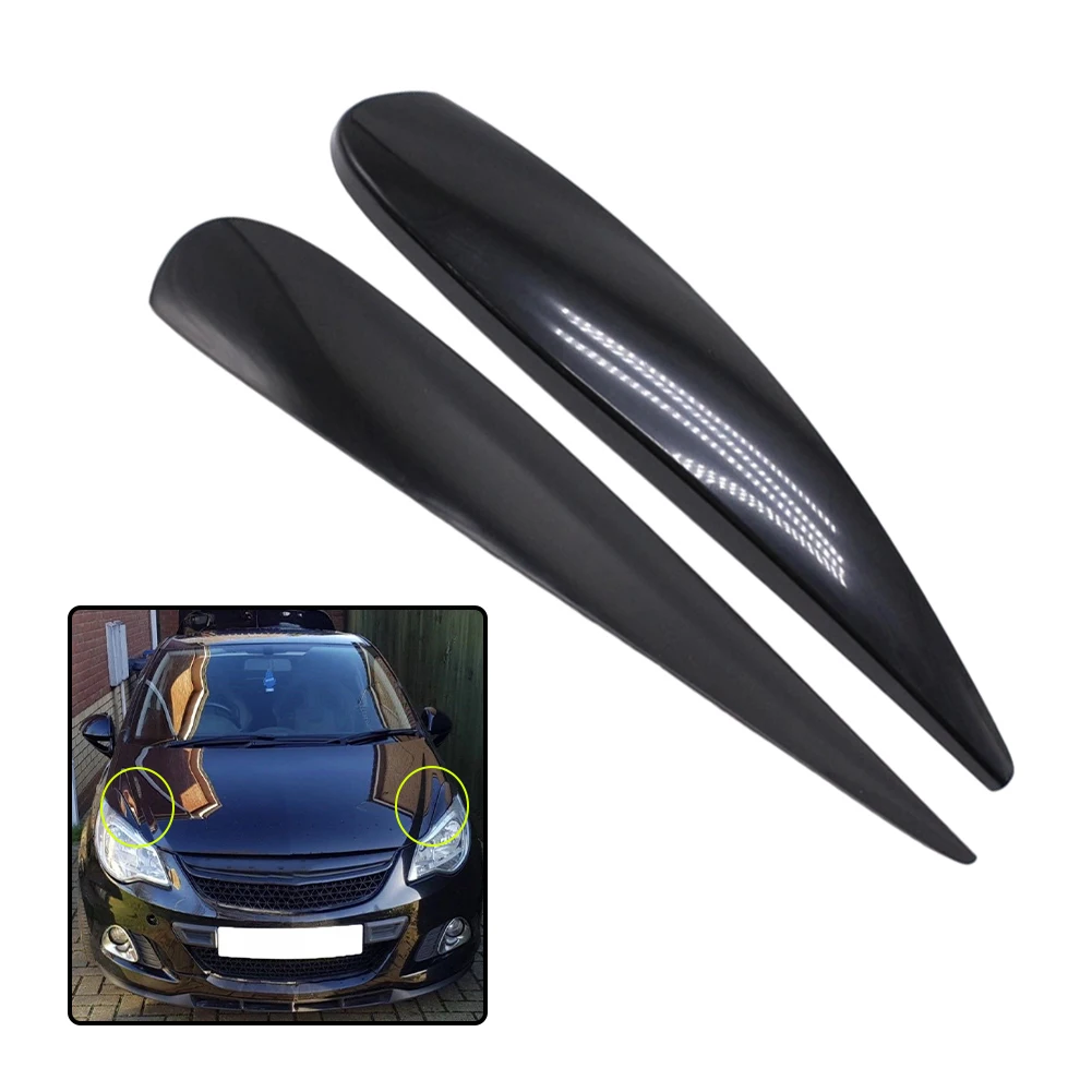 Car Headlight Upper Eyebrows Eyelid Cover For Vauxhall For Opel For Corsa D 06-14 Glossy Black Headlight Eyebrows Exterior Parts
Car Headlight Upper Eyebrows Eyelid Cover For Vauxhall For Opel For Corsa D 06-14 Glossy Black Headlight Eyebrows Exterior Parts