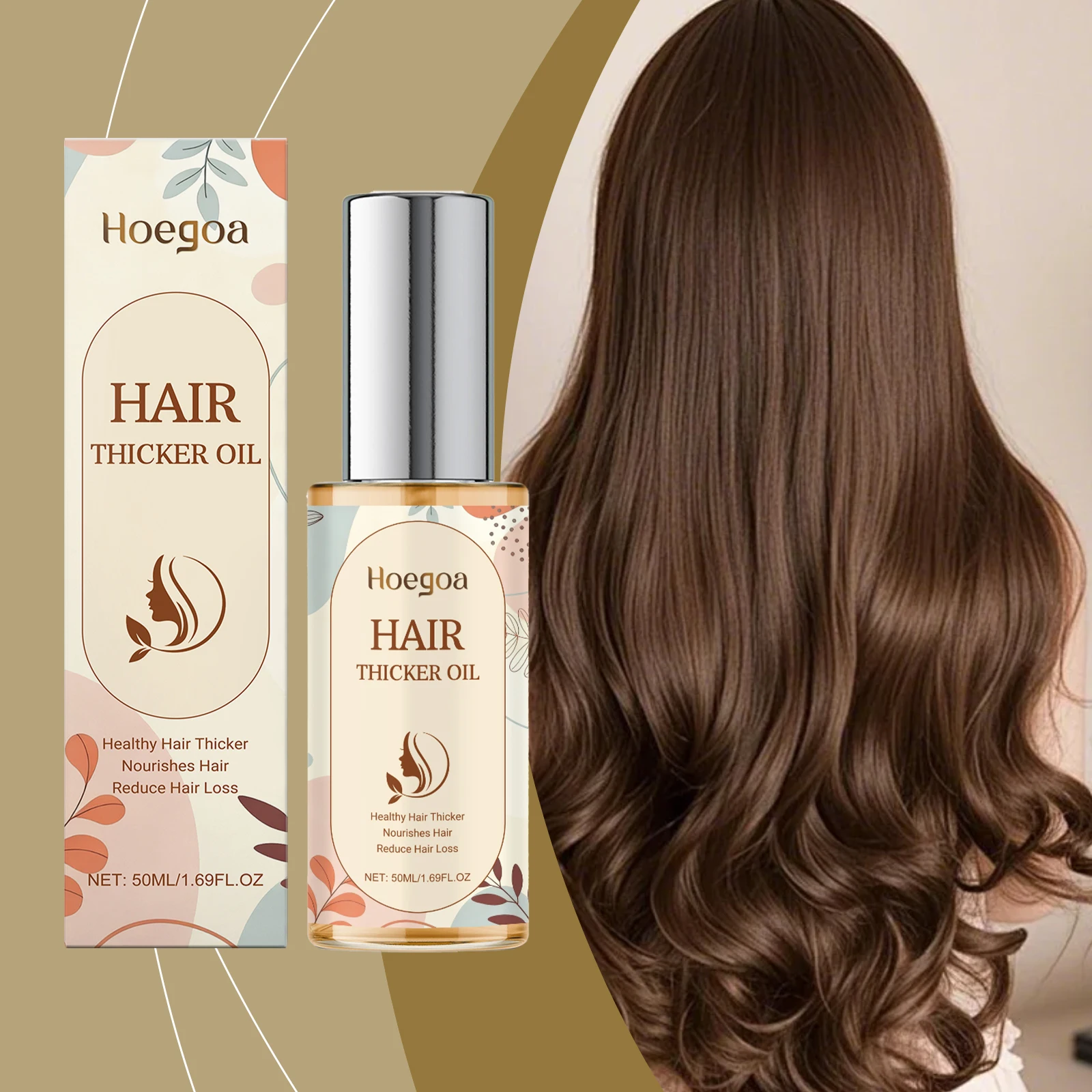 Nourishing & Hydrating Hair Oil - Revives Dull Hair Shine, Improves Dryness & Split Ends, Cool Soothing & Travel-Ready
Nourishing & Hydrating Hair Oil - Revives Dull Hair Shine, Improves Dryness & Split Ends, Cool Soothing & Travel-Ready